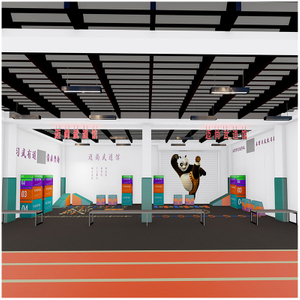 Индивидуальная полоса препятствий для аджилити в помещении для детей и взрослых