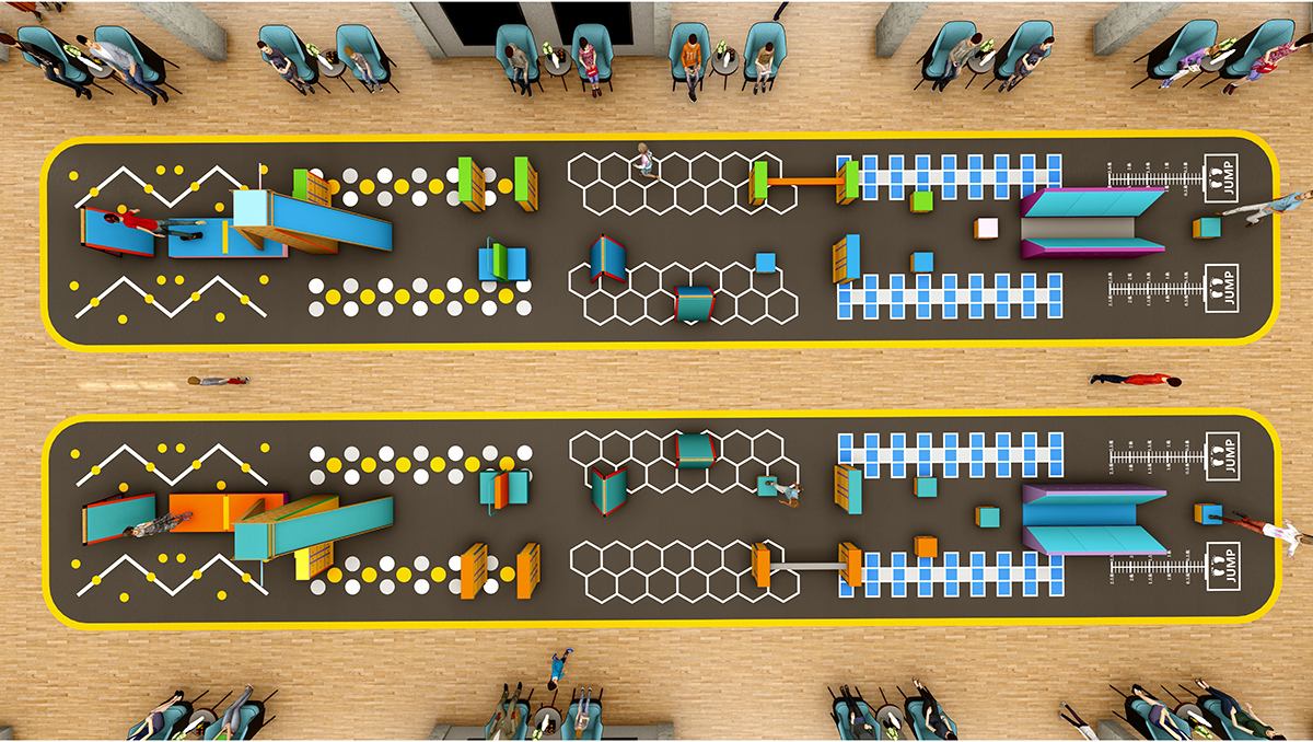 4. Kids Indoor Obstacle Course Training (9) 4. Обучение детей полосе препятствий в помещении (9)