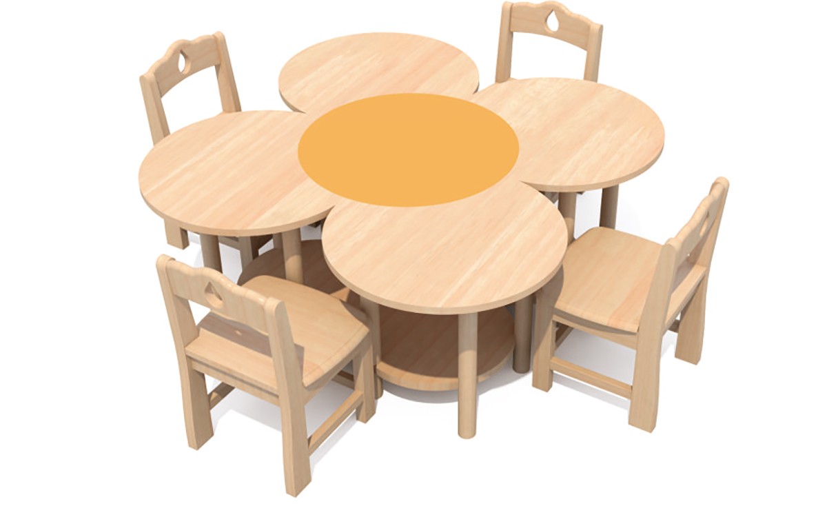 Kindergarten desk and chairs (2) Детский стол и стулья (2)