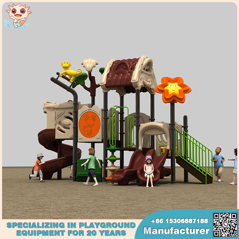  Treehouse Playground раскрывает возможности уличного игрового оборудования