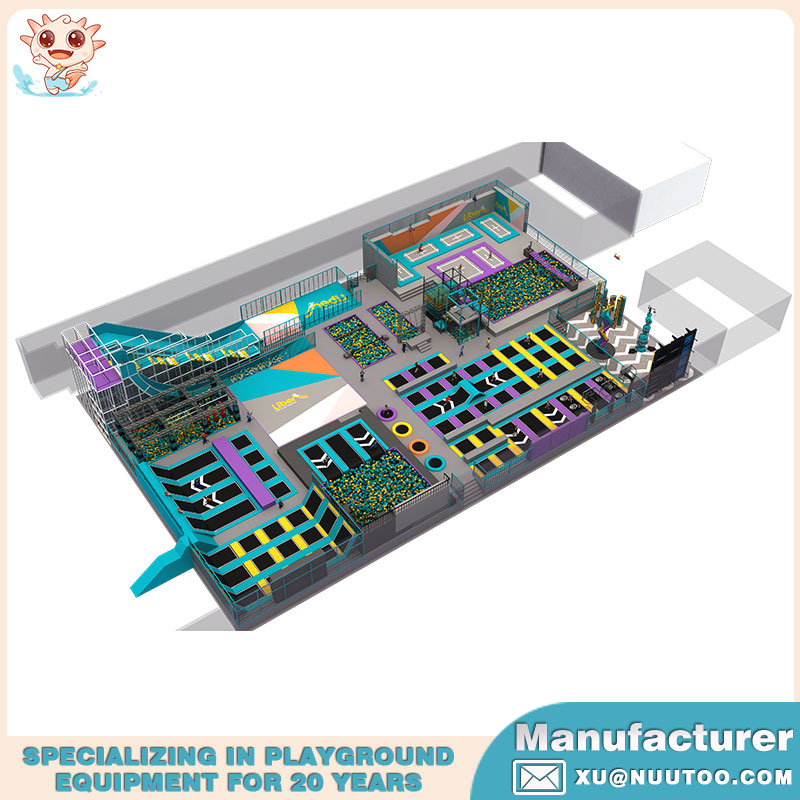 Лучшая фабрика по производству крытых батутных парков