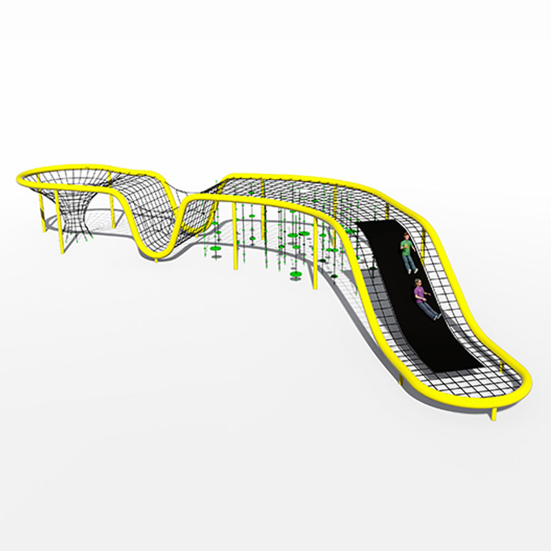 Мягкий набор для лазания на открытом воздухе с паучьей сеткой
