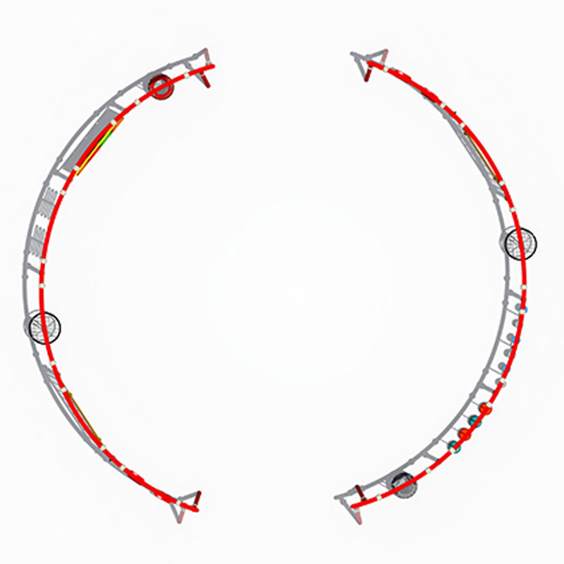Детские уличные качели с безопасным дизайном, идеально подходящие для безопасных игр детей