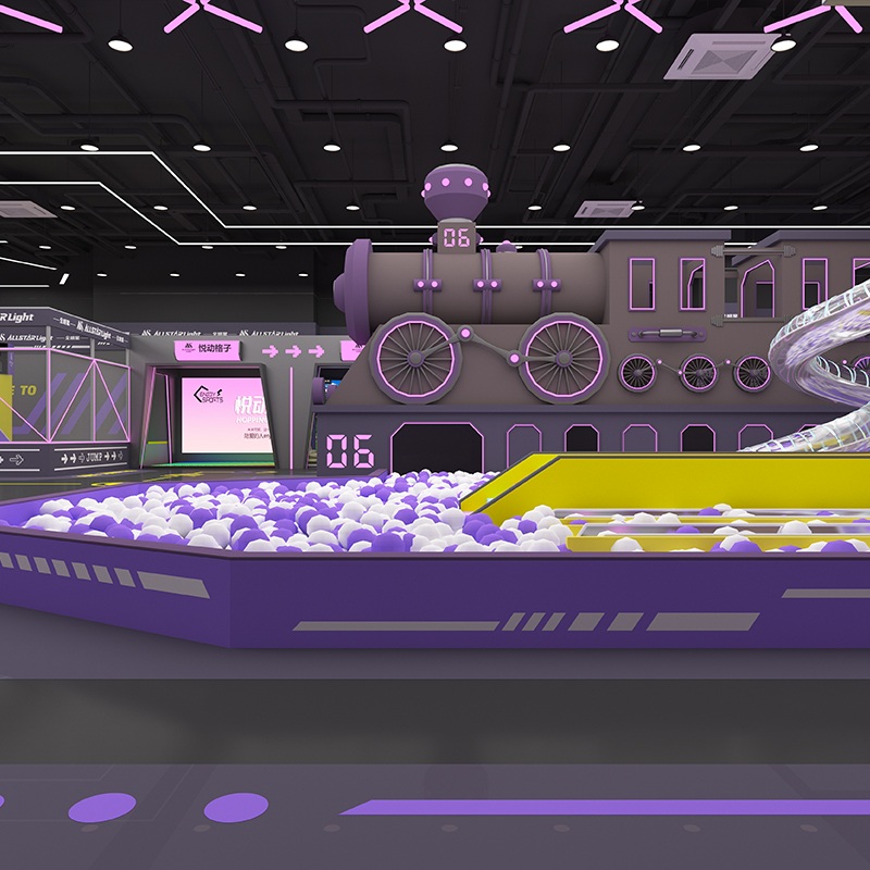 Оборудование межзвездного спортивного парка | Коммерческий детский развлекательный центр, игровое оборудование