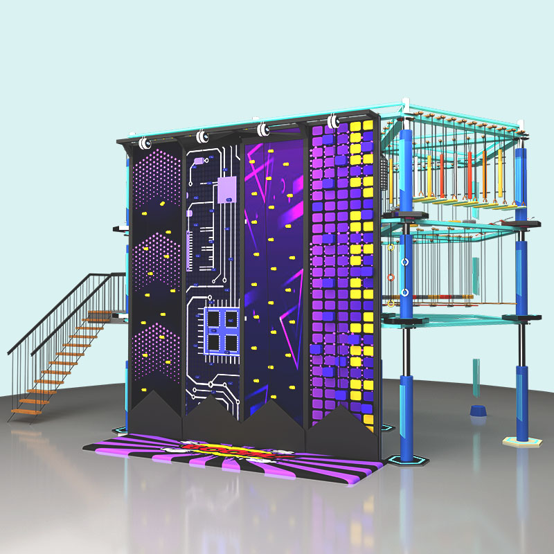 Крытая веревочная площадка - поставщик приключенческих игр в торговом центре