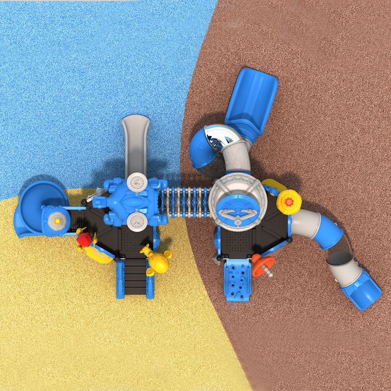 Galaxy Explorer Playground Slide для детских космических приключений