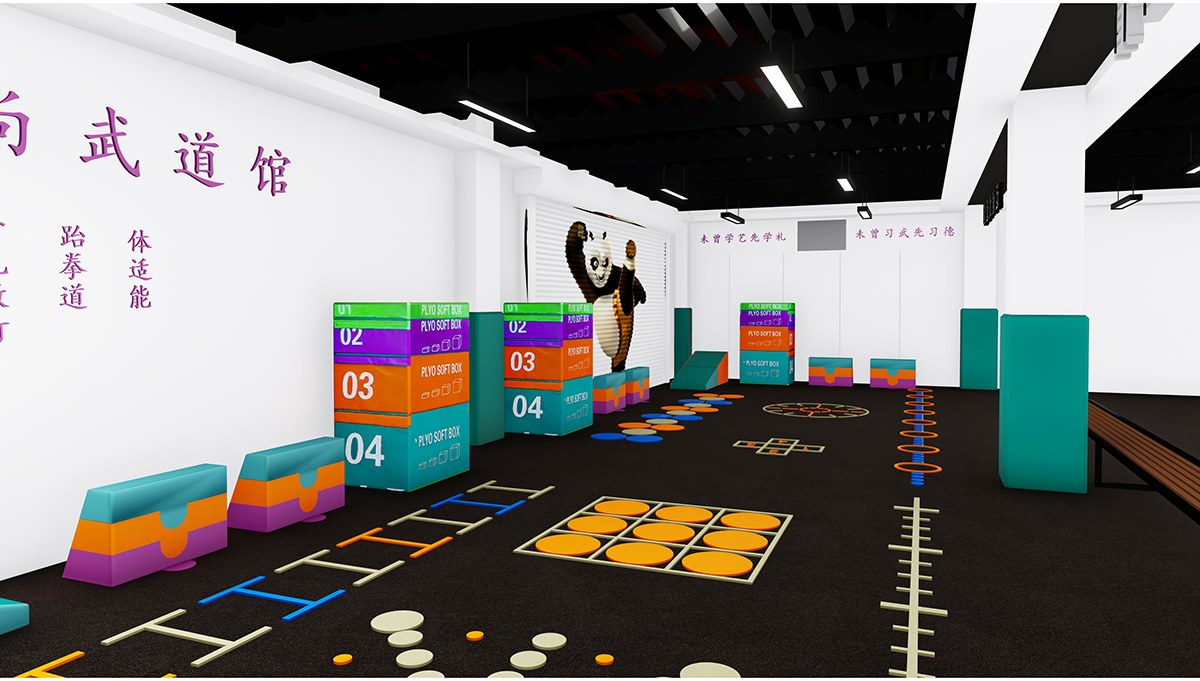 3. Commercial Indoor Obstacle Course Equipment (4) 3. Коммерческое оборудование для полос препятствий в помещении (4)