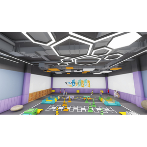 Изготовленное на заказ оборудование для тренировки полосы препятствий для закрытых игровых площадок