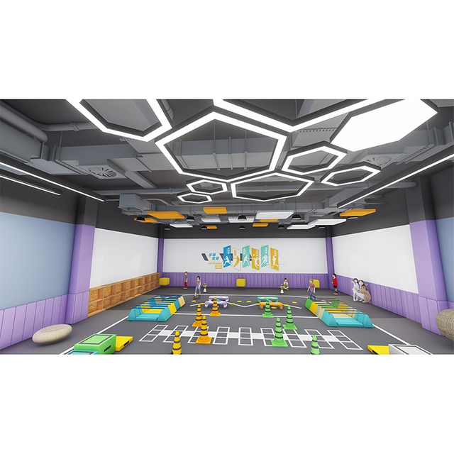 Изготовленное на заказ оборудование для тренировки полосы препятствий для закрытых игровых площадок