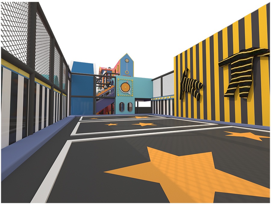 Как построить закрытую игровую площадку-лабиринт (3)