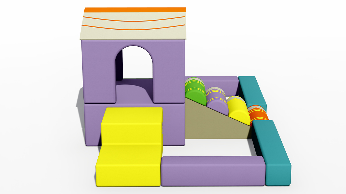 4. Установка Soft Play в помещении (4)
