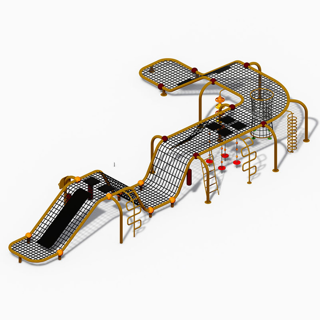 Оборудование для игровых площадок для скалолазания с волнами