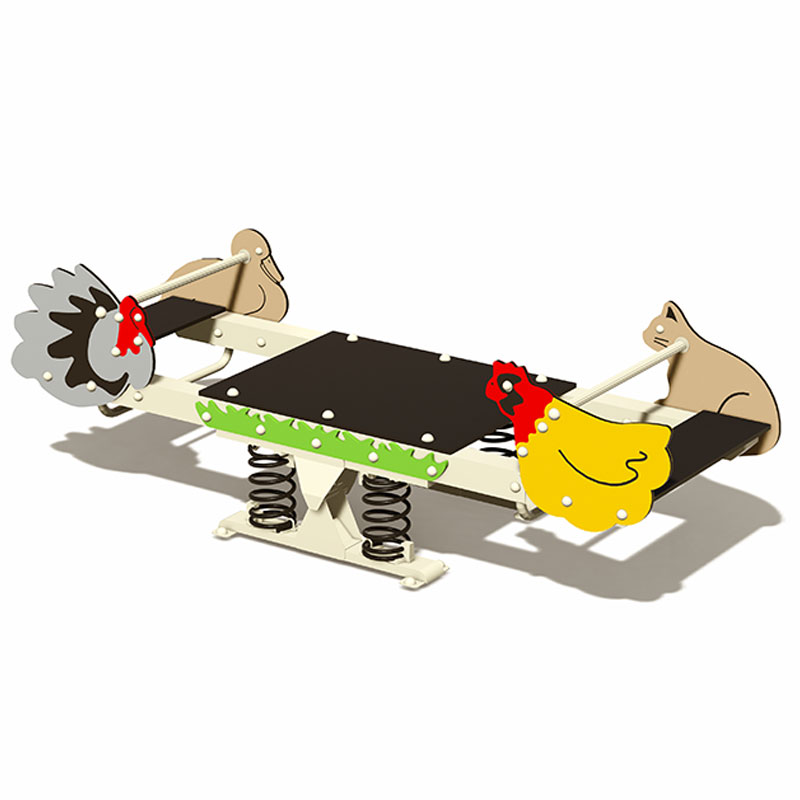  Уличные деревянные качели на тему сельскохозяйственных животных