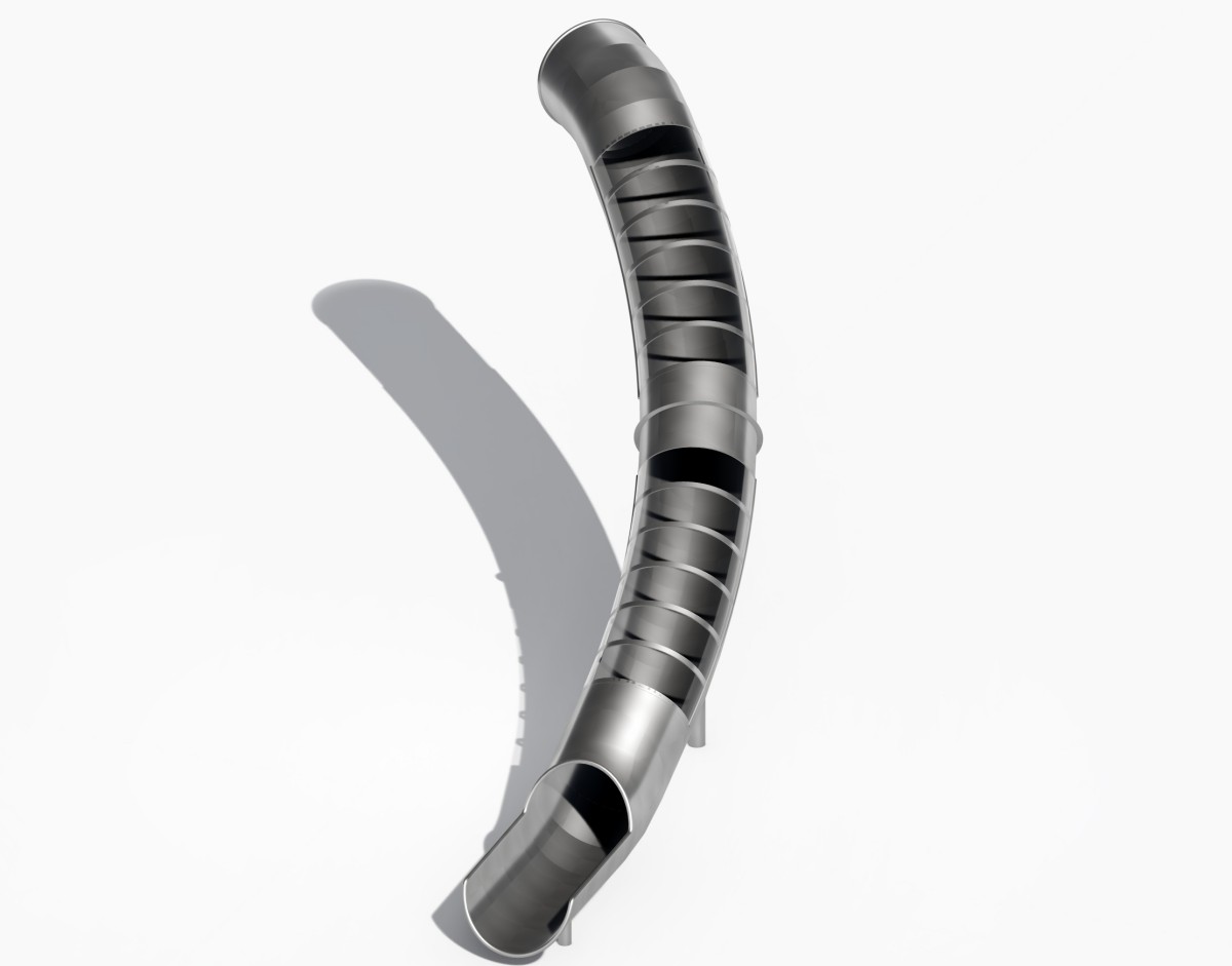 6. Наружные горки из нержавеющей стали для игровой площадки (4)