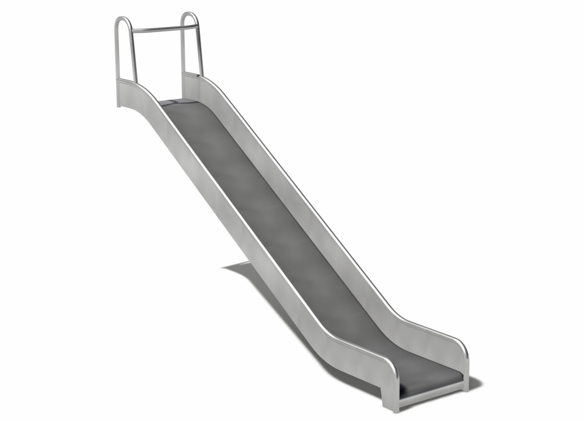 8.Горка для игровой площадки из нержавеющей стали (3)