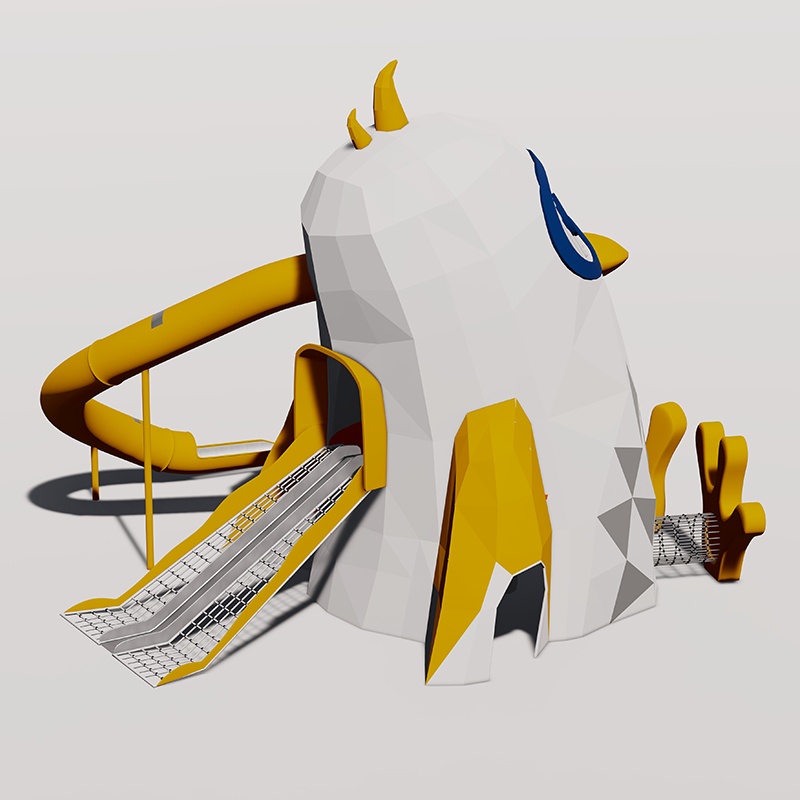 Fun Pet Playground Equipment: слайд на цыпонке