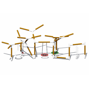 Прочная оцинкованная труба, детские качели на ветке дерева для нескольких человек 