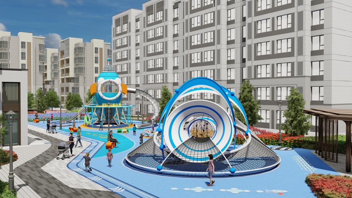 открытая игровая площадка для детей (5)