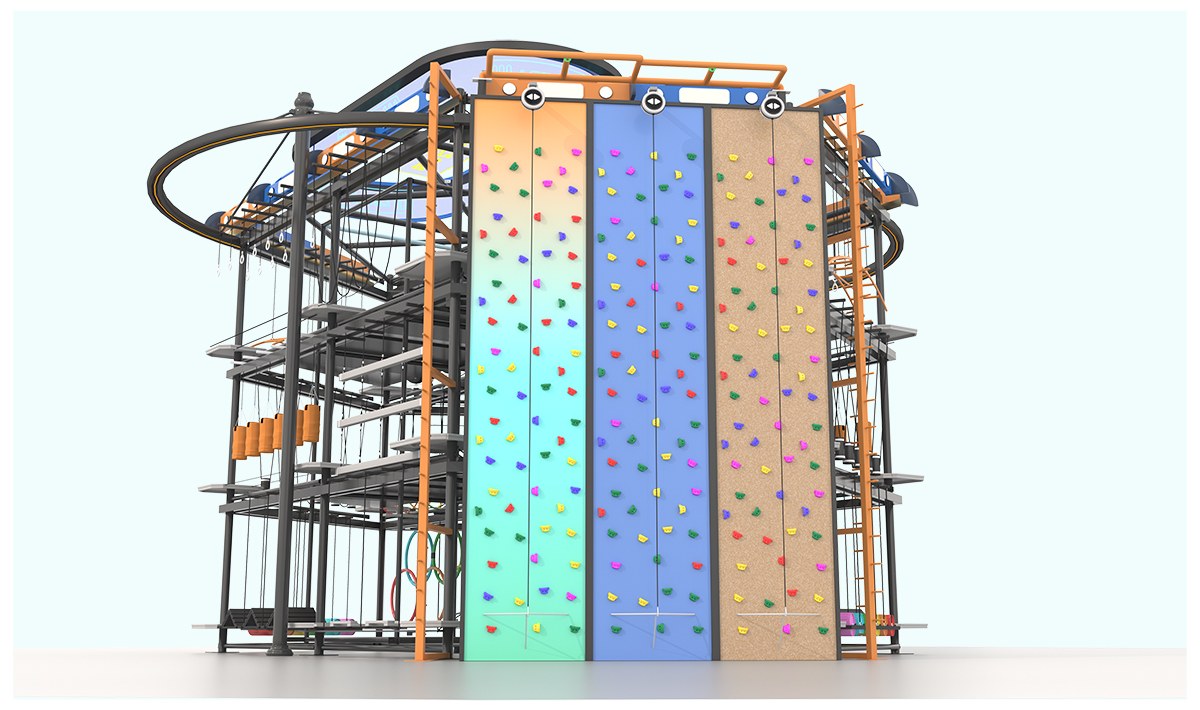 5.Тимбилдинг в помещении с высокими веревочными площадками (6)