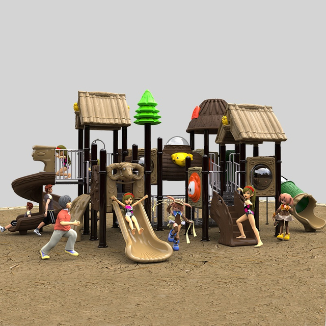 Сертифицированная на безопасность Satch Playground Slide для школ и парков