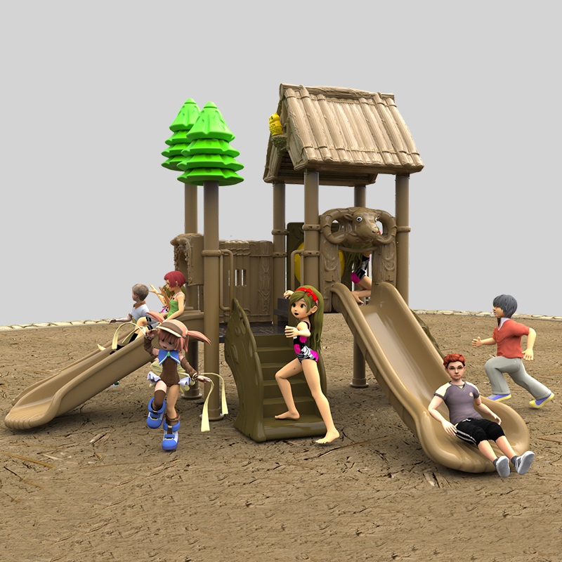 Jungle Explorer Slide: Premium Outdoor Playground