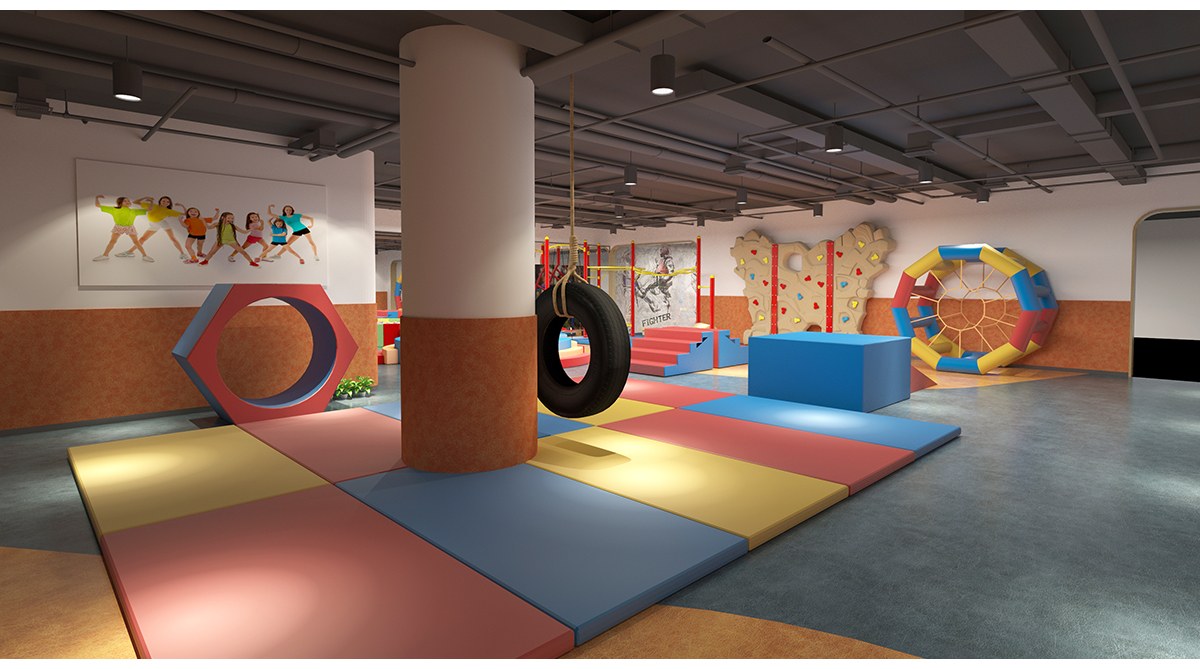 8. Крытая полоса препятствий для семейного развлечения (6)