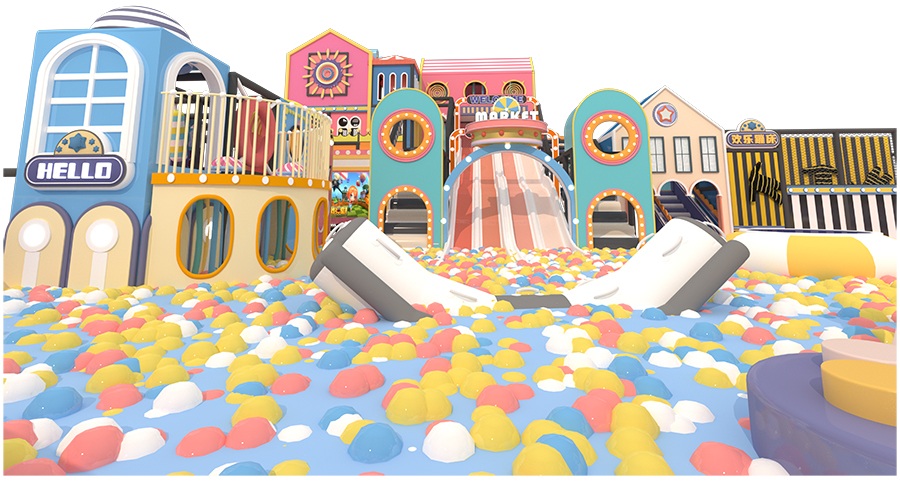 Как построить крытую игровую площадку-лабиринт (4)