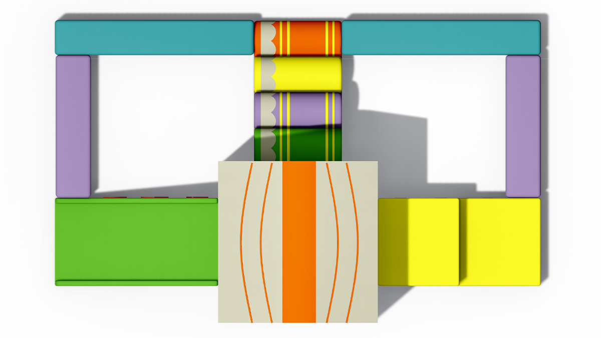 4. Установка мягкой игры в помещении (7)