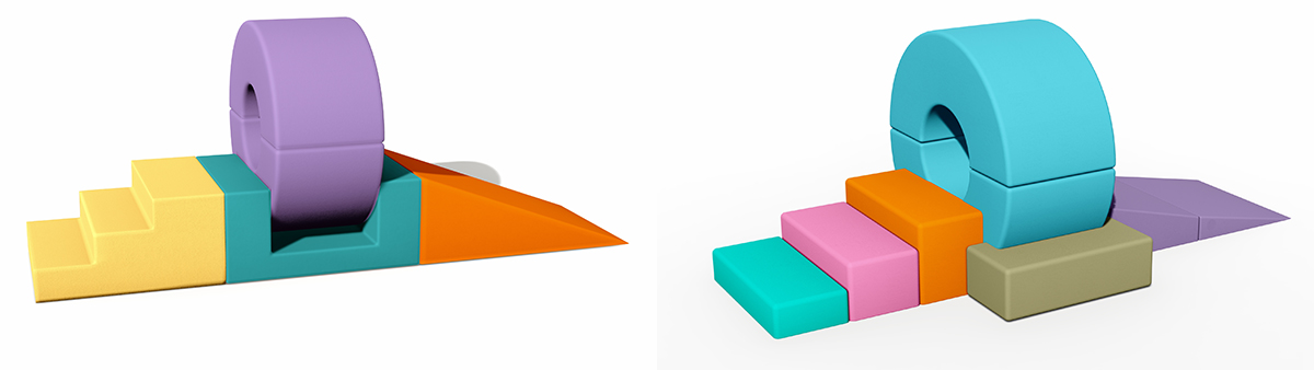 6. Мягкая игровая конструкция в помещении (3)