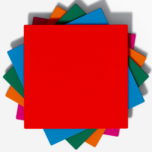 Яркие цвета, квадратные мягкие игровые коврики для дома