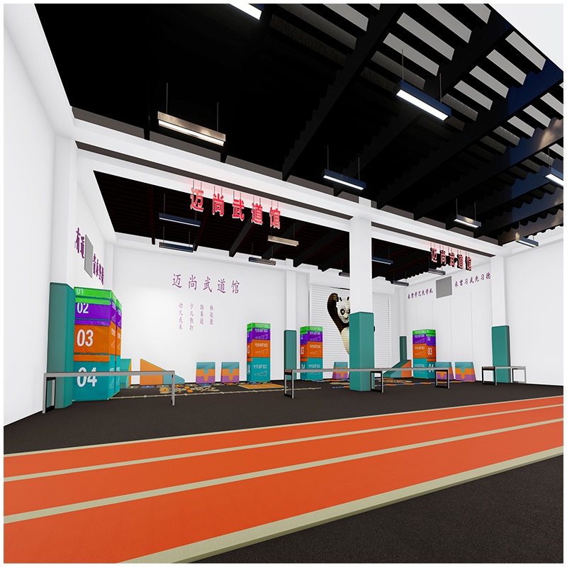 Индивидуальная полоса препятствий для аджилити в помещении для детей и взрослых