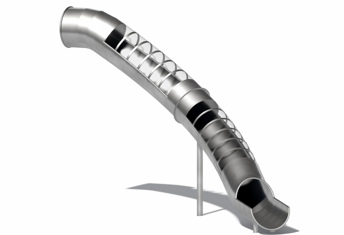 6. Наружные горки из нержавеющей стали для игровой площадки (5)