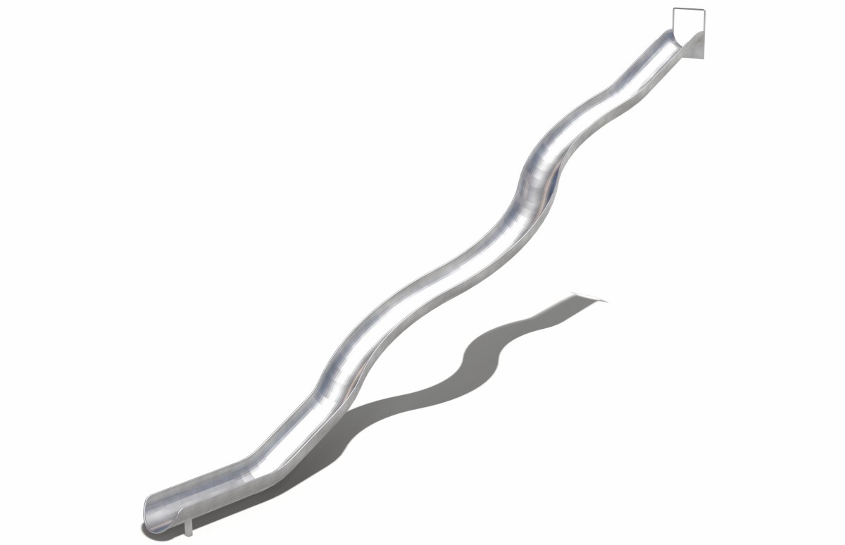 12.Горка из нержавеющей стали для коммерческой игровой площадки (1)