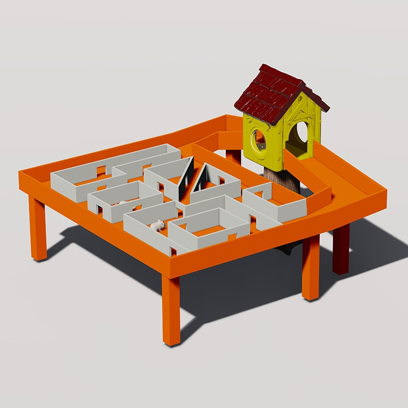  Морзинг морских свинок: энергетическая зона Pet Playground
