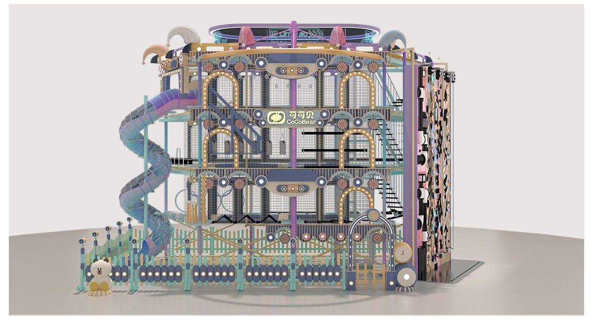 2. Верёвочный курс приключений в помещении (3)