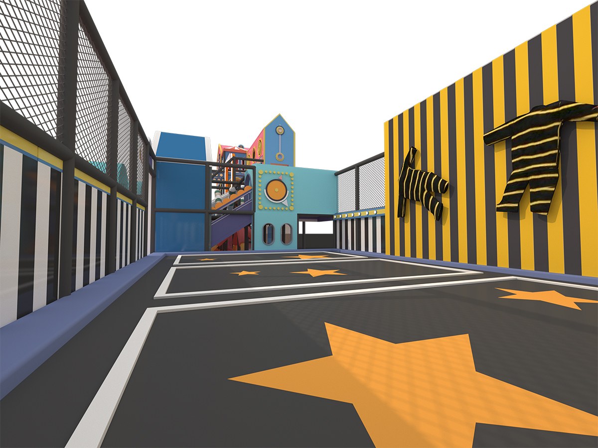 1. Лабиринт для игровой площадки Macaron Pastel (2)