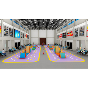 Детский тренировочный комплект с полосой препятствий в помещении