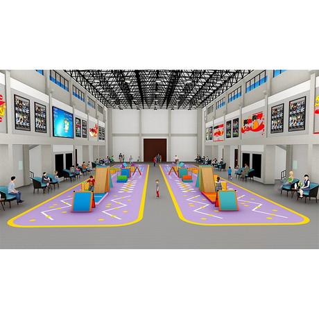 Детский тренировочный комплект с полосой препятствий в помещении