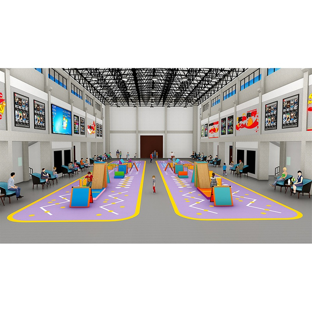 Детский тренировочный комплект с полосой препятствий в помещении