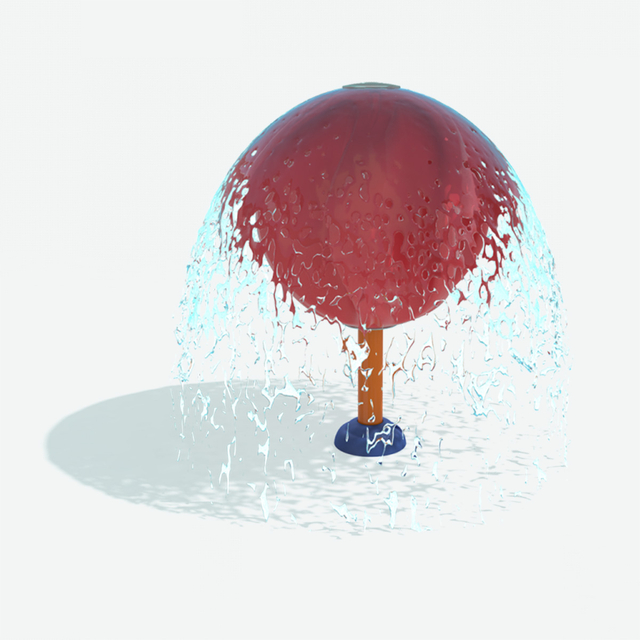 Продажа оборудования для Splash Pad, поставщик Spin The Mega Orb