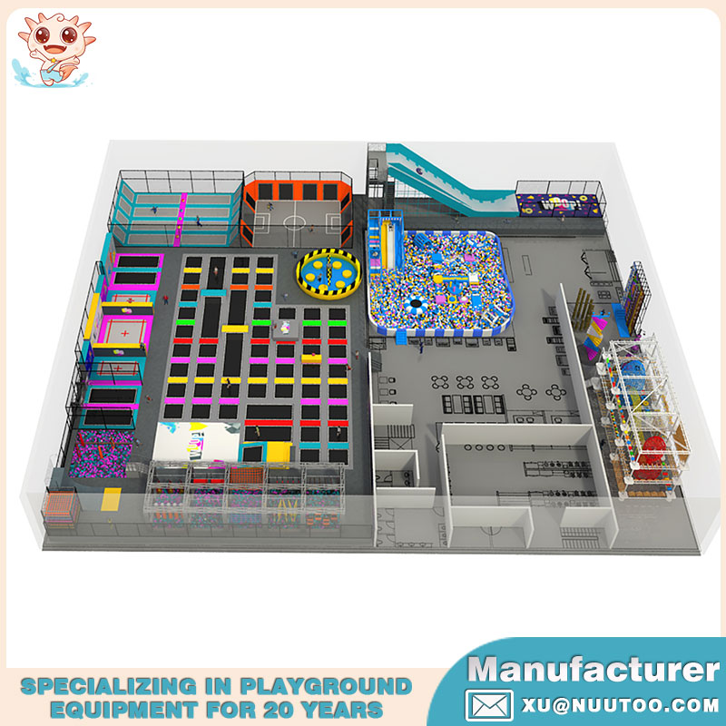 Профессиональный производитель батутных парков в помещении