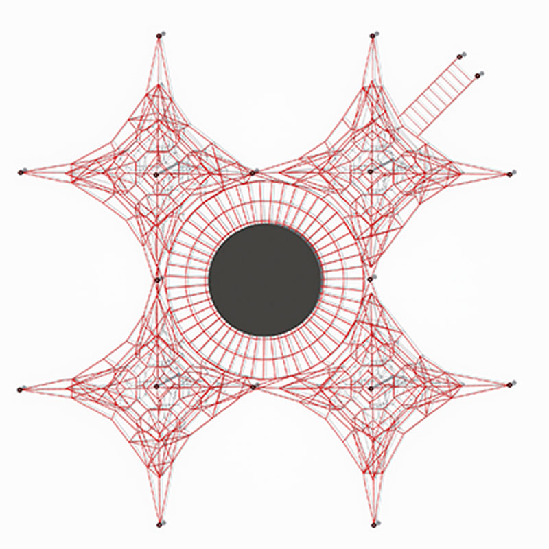 Уличная детская сетка для лазанья