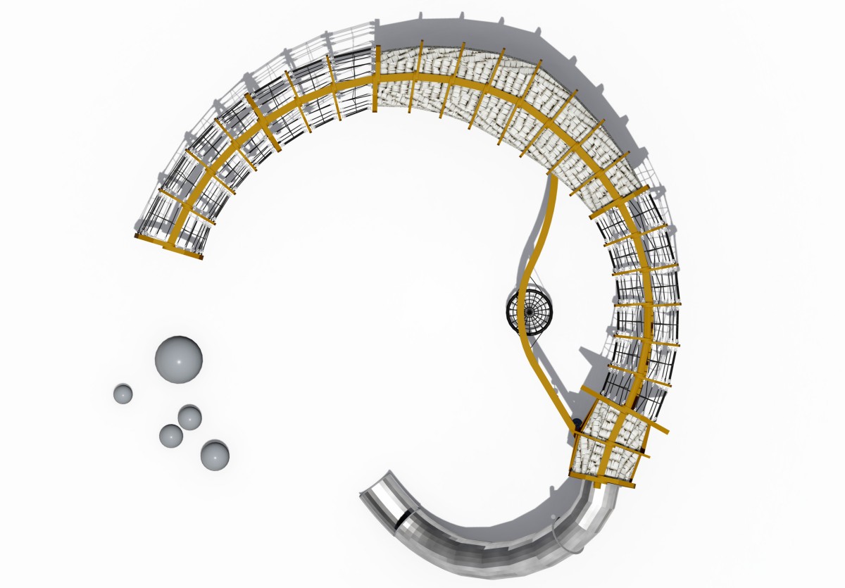 Набор для лазания и горок Dragon Bone на открытом воздухе