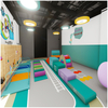 Комплект для тренировок с полосой препятствий Soft Play в помещении