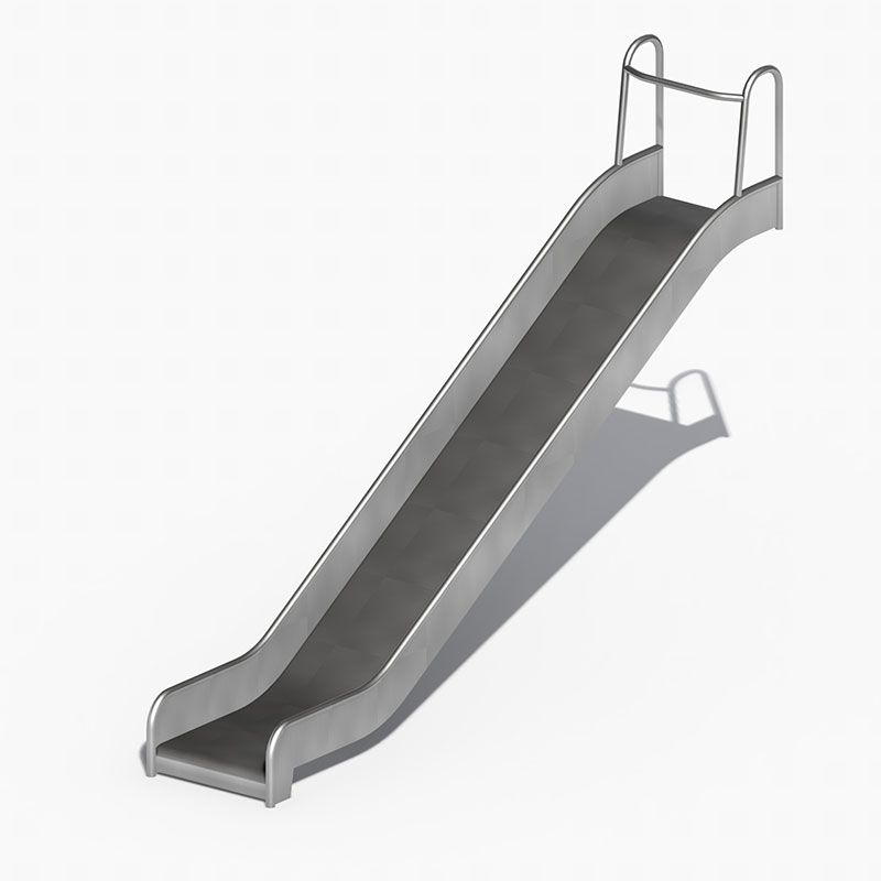 Прямая горка для детской площадки