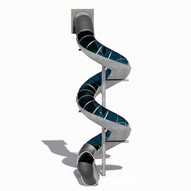 Наружные коммерческие горки из нержавеющей стали