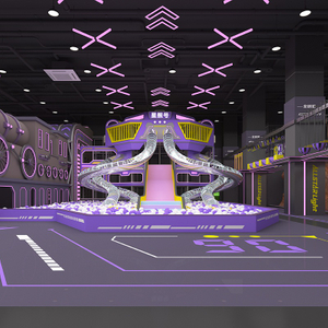 Оборудование межзвездного спортивного парка | Коммерческий детский развлекательный центр, игровое оборудование