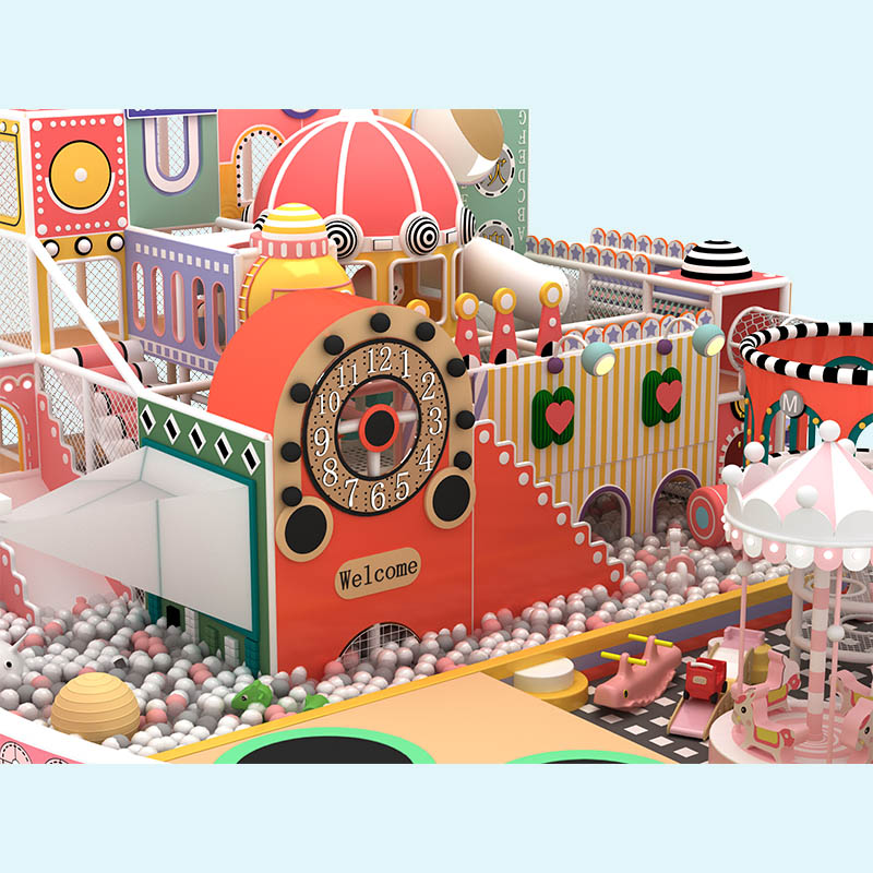 Серия Macaron Игровой лабиринт в помещении - Поставщик пастельных игр в торговом центре