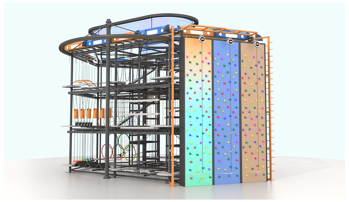 5. Тимбилдинг, крытая веревочная площадка (3)