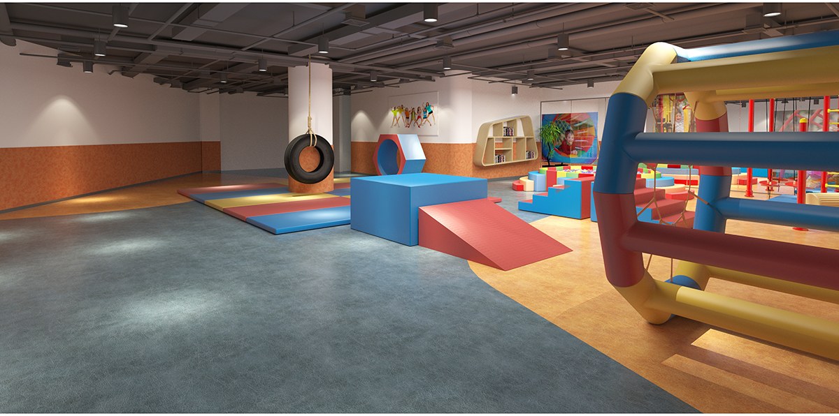 8. Крытая полоса препятствий для семейного развлечения (8)